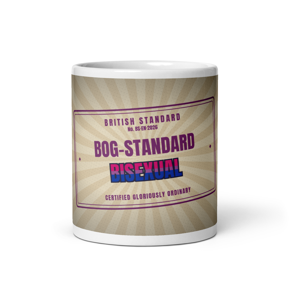 Bog-Standard Bisexual mug — front view