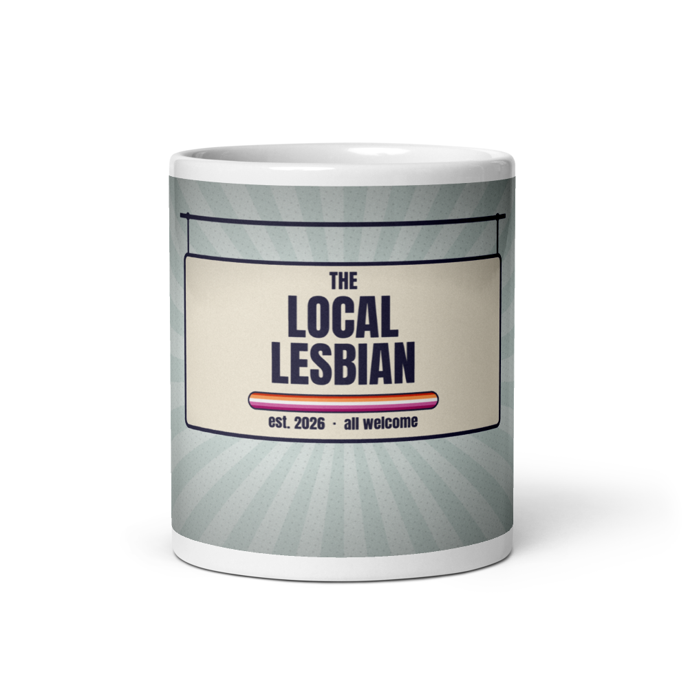 Local Lesbian mug — front view