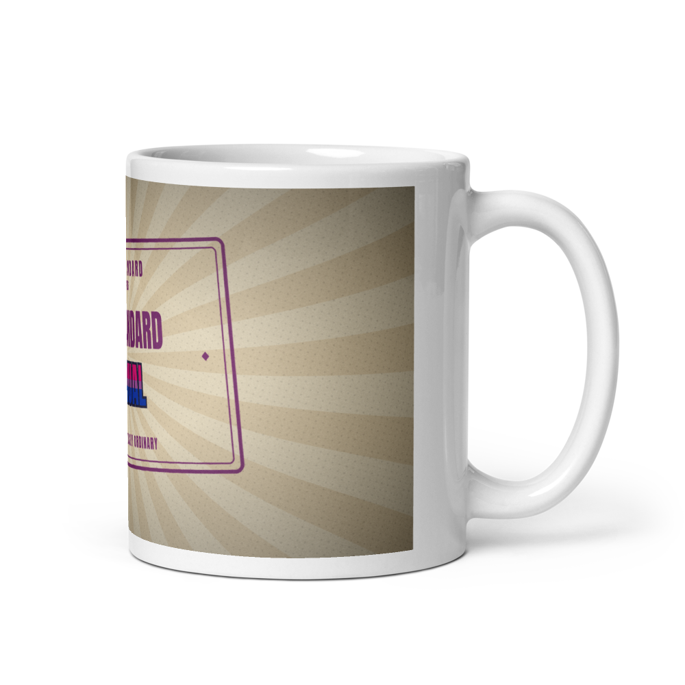Bog-Standard Bisexual mug — front
