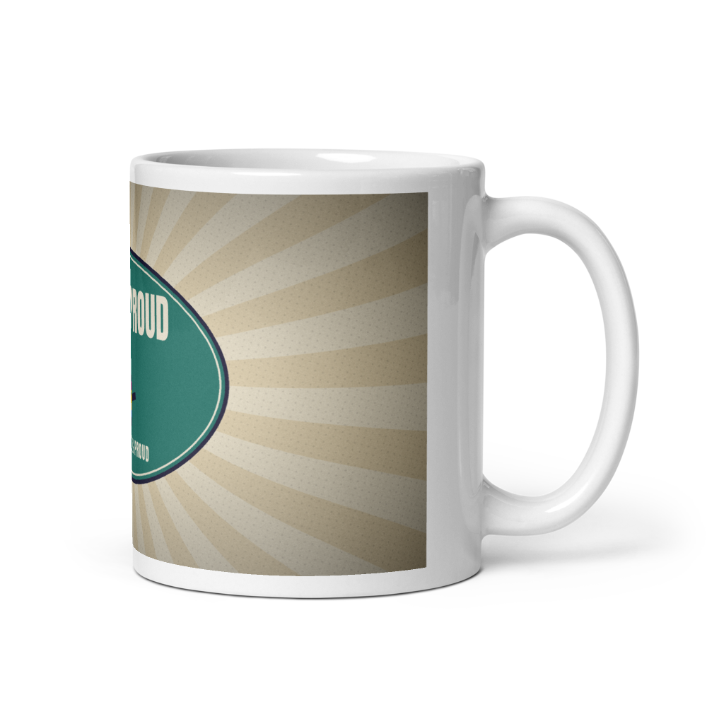 Pan and Proud mug — front